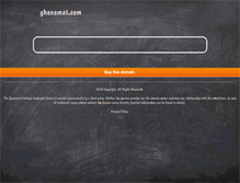 Tablet Screenshot of ghanamat.com